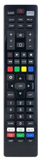 Hisense universal replacement remote control - ready to use