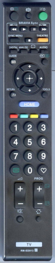 Ersatz Fernbedienung RM-ED013 für Sony KDL-40S4000