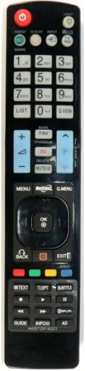 Ersatz Fernbedienung AKB72914021 für LG TV