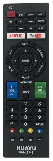 Ersatz Fernbedienung RM-L1346 für Sharp TV