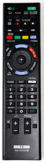 Ersatz Fernbedienung RM-ED058 für Sony TV