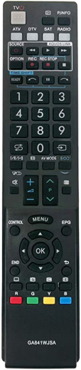 Ersatz Fernbedienung GA841WJSA für Sharp TV