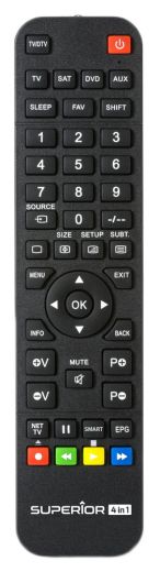 Fernbedienung Light 4in1 - Programmierbar