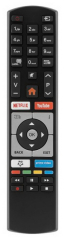 Ersatz-Fernbedienung RC4318P passend für Telefunken TV | RE-FLIX Remote Control